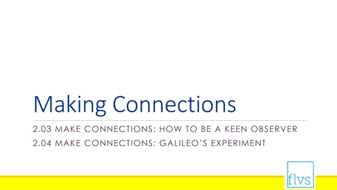 Thumbnail for Making Connections
