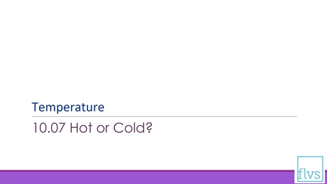 Thumbnail for Temperature