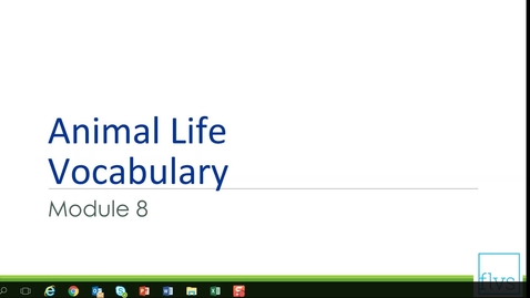 Thumbnail for Animal Life Vocabulary