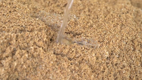 Thumbnail for entry Water in sandy soil