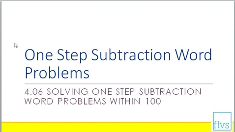 Thumbnail for Word Problems