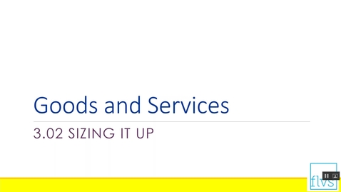 Thumbnail for Goods and Services