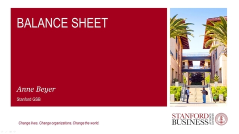 Thumbnail for Balance Sheet