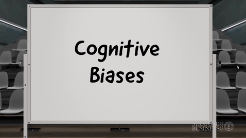 Thumbnail for Cognitive Biases