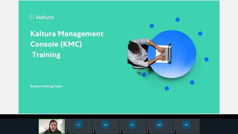 Thumbnail for entry Kaltura Management Console KMC Training