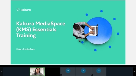 Thumbnail for Kaltura MediaSpace Essentials Webinar