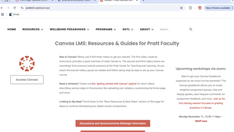 Thumbnail for Canvas: Grades, Assignments, Feedback