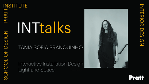 Thumbnail for INTtalks: Interactive Installation Design with Tania Sofia Branquinho