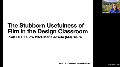 Thumbnail for Faculty Spotlight: CTL Fellow MJ Sieira