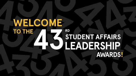 Thumbnail for 2021 Student Affairs Leadership Awards