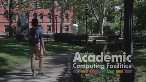 Thumbnail for Academic Computing Orientation