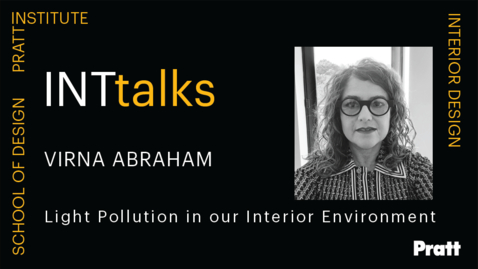 Thumbnail for INTtalk: Light Pollution in our Interior Environment with Virna Abraham