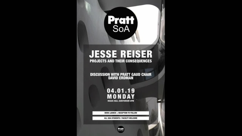 Thumbnail for JESSE REISER - PROJECTS AND THEIR CONSEQUENCES + DISCUSSION