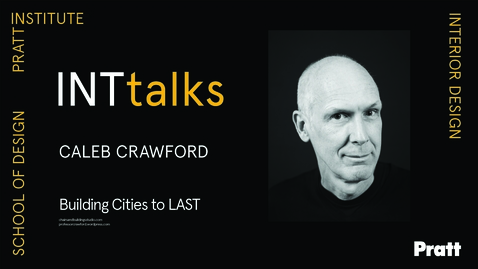 Thumbnail for INTtalks - Building Cities to LAST