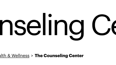 Thumbnail for Counseling Services - Supporting Faculty
