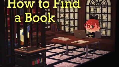 Thumbnail for entry How to Find a Book