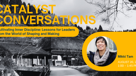Thumbnail for CAN Conversations - Cultivating Inner Discipline with Mikki Tam
