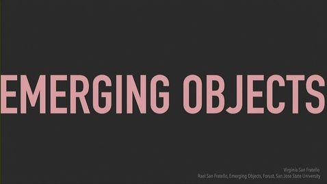 Thumbnail for Interior Design - Emerging Objects