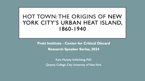 Thumbnail for Center for Critical Discard Research
