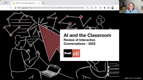 Thumbnail for entry CTL Year in Review: 2023 AI and the Classroom Conversations