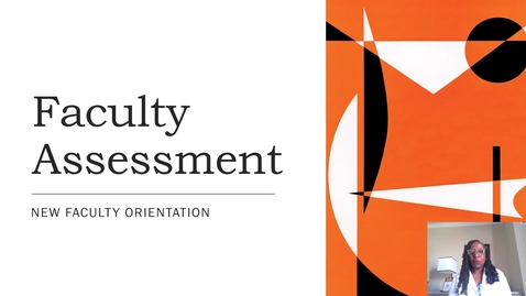 Thumbnail for Assessment - Supporting Faculty 