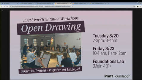 Thumbnail for Academic Orientation AM Fall 2024
