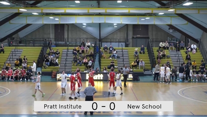 Men S Basketball Vs New School Talks Pratt Edu