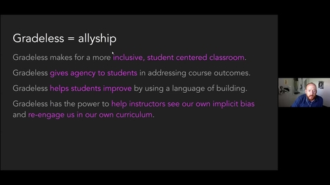 Thumbnail for 2021 Fall Forum: Gradeless Assessment