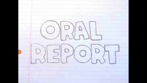 Thumbnail for entry ORAL REPORT Daniella Urdinlaiz