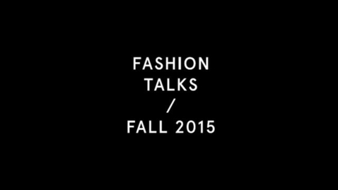 Thumbnail for Documenting Fashion: A Panel Discussion