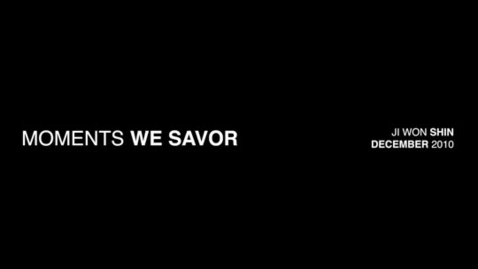 Thumbnail for MOMENTS WE SAVOR Jiwon Shin