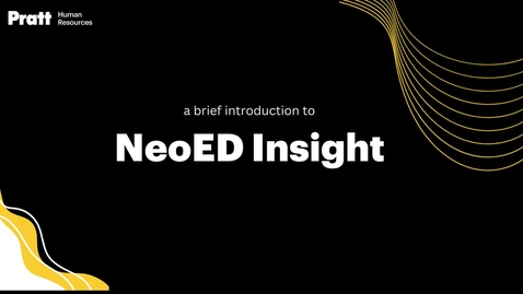 Thumbnail for entry NeoED Insight Tech Talk  