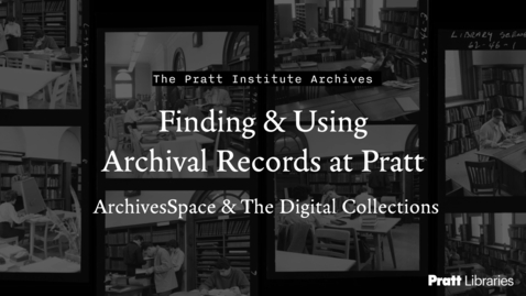 Thumbnail for Finding and Using Archival Materials