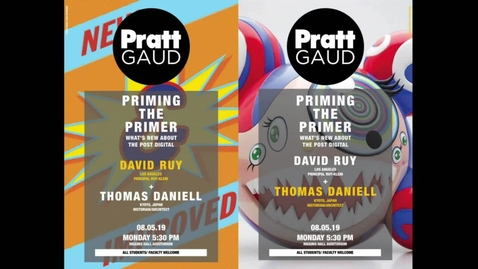 Thumbnail for entry GAUD Summer Lecture: David Ruy and Thomas Daniell, &quot;Priming the Primer: What's New About the Post Digital&quot;