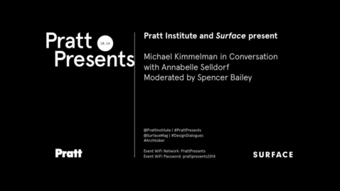 Thumbnail for Design Dialogues No. 11 Michael Kimmelman &amp; Annabelle Selldorf