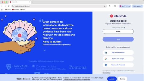 Thumbnail for Interstride Tutorial Spring 2026: Opportunities in the U.S. &amp; Abroad