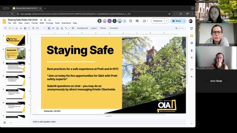 Thumbnail for FYI — Staying Safe 