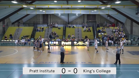 Thumbnail for entry Men's Basketball vs King's College
