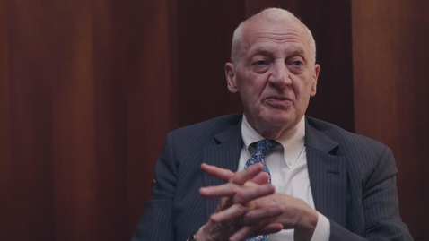 Thumbnail for Dr. Schutte Interview Clip 3- Higgins Hall Reopens, 2005