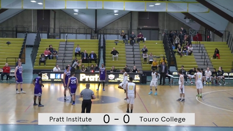 Thumbnail for entry Men's Basketball vs Touro College