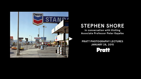 Thumbnail for entry Stephen Shore