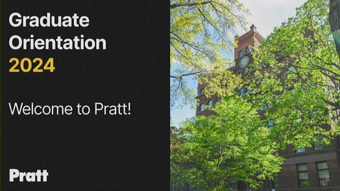 Thumbnail for Graduate Orientation 2024