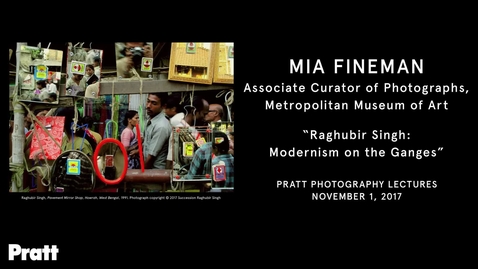Thumbnail for Mia Fineman, “Raghubir Singh: Modernism on the Ganges&quot;