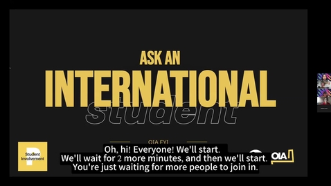 Thumbnail for FYI — 7/23 Ask An International Student 