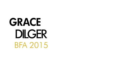 Thumbnail for Grace Dilger The Writing Program BFA 2015