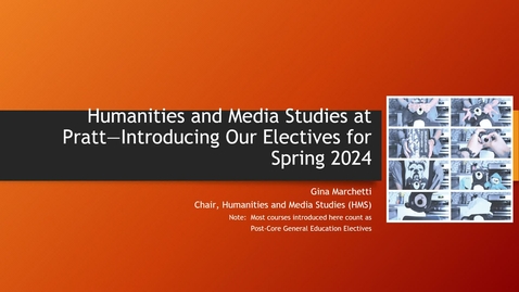 Thumbnail for HMS —Introducing Our Electives Spring 2024 
