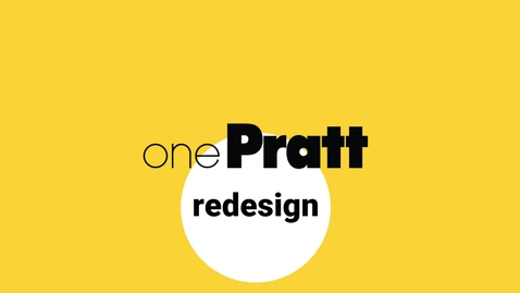Thumbnail for onePratt redesign 2024