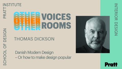 Thumbnail for entry Other Voices, Other Rooms -- Danish Modern Design