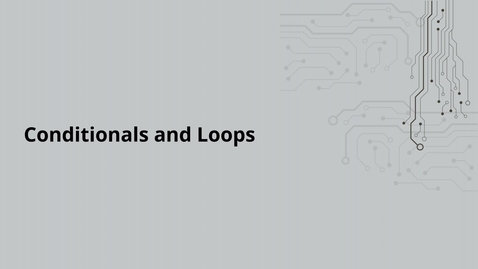 Thumbnail for entry IT340 - Scripting - Conditionals and Loops
