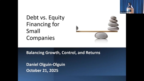 Thumbnail for Fireside Chat: Daniel Olguin-Olguin